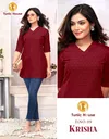 Krisha By Tunic House Viscous Rayon Chikankari Kurta Wholesale In India
